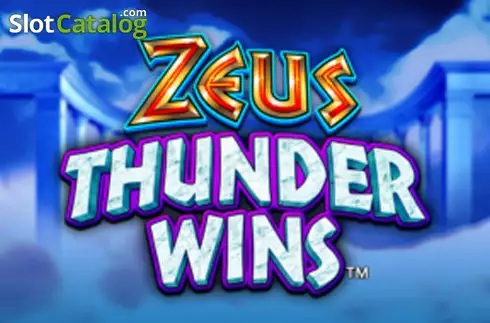 Zeus Thunder Wins Λογότυπο Zeus Thunder Wins Λογότυπο