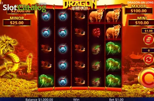 Οθόνη2. Dragon Jin Lon Lin Bao Κουλοχέρης