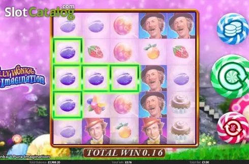 Οθόνη4. Willy Wonka Pure Imagination Κουλοχέρης