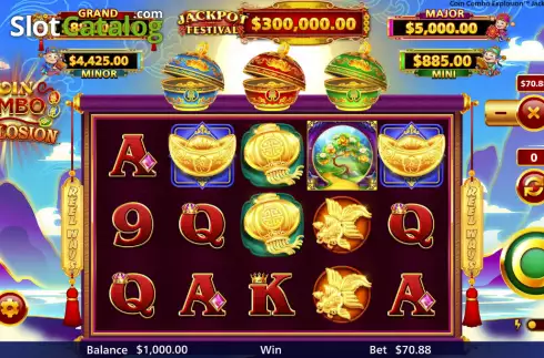 Οθόνη2. Coin Combo Explosion Jackpot Festival Κουλοχέρης