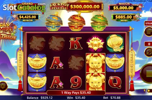 Οθόνη3. Coin Combo Explosion Jackpot Festival Κουλοχέρης