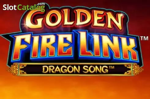 Golden Fire Link Dragon Song Λογότυπο Golden Fire Link Dragon Song Λογότυπο