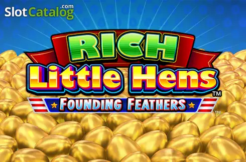 Rich Little Hens Founding Feathers Λογότυπο Rich Little Hens Founding Feathers Λογότυπο