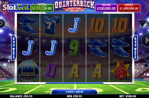 Οθόνη3. Quarterback Fields of Glory Κουλοχέρης