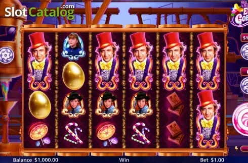 Οθόνη3. Willy Wonka Everlasting Gobstopper Κουλοχέρης