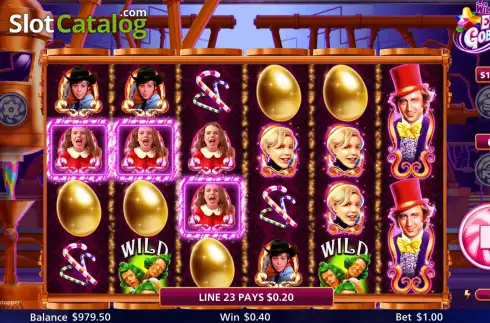 Οθόνη4. Willy Wonka Everlasting Gobstopper Κουλοχέρης
