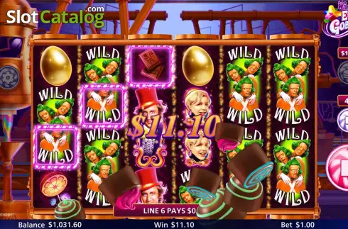 Οθόνη5. Willy Wonka Everlasting Gobstopper Κουλοχέρης