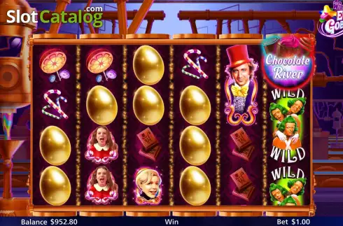 Οθόνη9. Willy Wonka Everlasting Gobstopper Κουλοχέρης