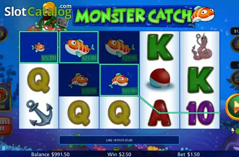 Οθόνη4. Monster Catch Κουλοχέρης
