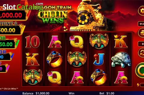 Οθόνη3. Dragon Train Chi Lin Wins Κουλοχέρης