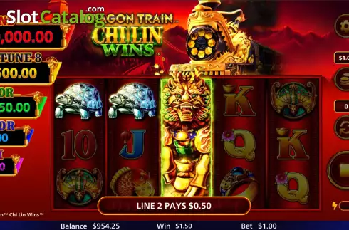 Οθόνη4. Dragon Train Chi Lin Wins Κουλοχέρης