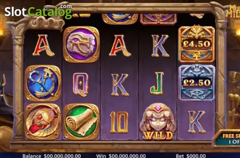 Οθόνη2. Mummy’s Millions Κουλοχέρης