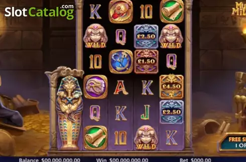 Οθόνη3. Mummy’s Millions Κουλοχέρης