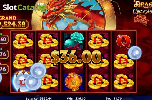 Οθόνη3. Dragon Unleashed - Prosperity Packets Κουλοχέρης 
