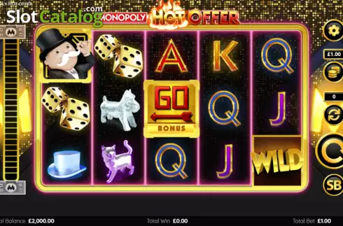 Οθόνη2. Monopoly Hot Offer Κουλοχέρης
