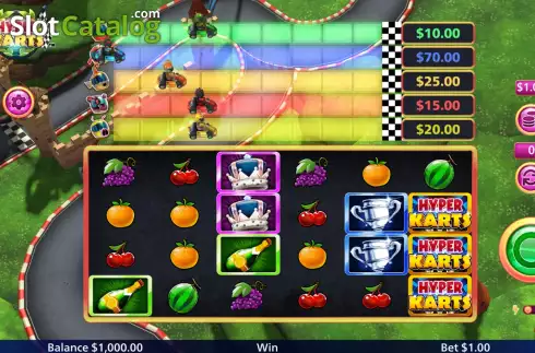 Οθόνη2. Hyper Karts Κουλοχέρης