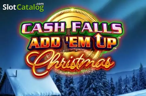 Cash Falls: Add 'Em Up Christmas Λογότυπο
