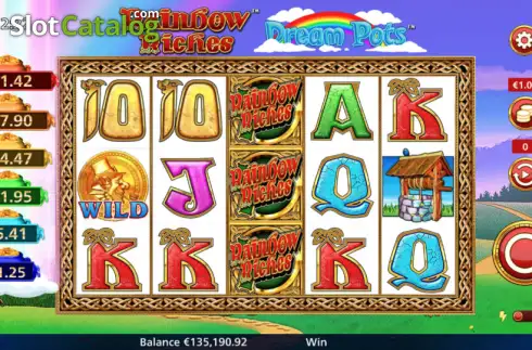 Οθόνη2. Rainbow Riches Dream Pots Κουλοχέρης
