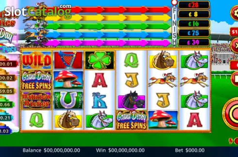 Οθόνη2. Rainbow Riches Race Day Dream Pots Κουλοχέρης 