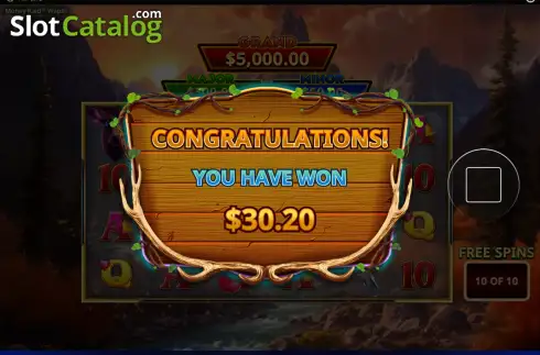 Οθόνη3. Money Raid Wapiti Κουλοχέρης