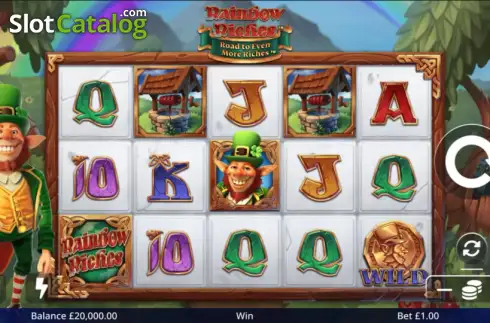 Οθόνη2. Rainbow Riches Road To Even More Riches Κουλοχέρης
