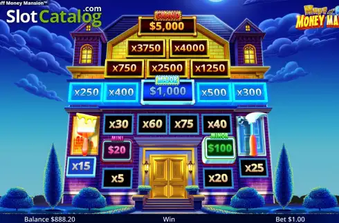 Οθόνη7. Huff N' Puff Money Mansion Κουλοχέρης 