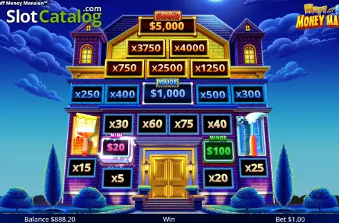 Οθόνη8. Huff N' Puff Money Mansion Κουλοχέρης 