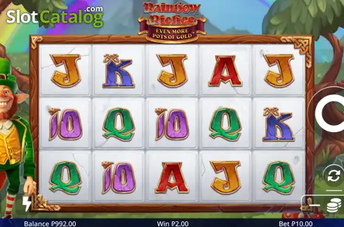 Οθόνη3. Rainbow Riches Even More Pots of Gold Κουλοχέρης