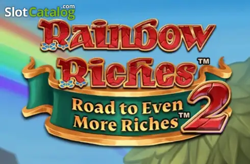 Rainbow Riches Road to Even More Riches 2 Λογότυπο Rainbow Riches Road to Even More Riches 2 Λογότυπο