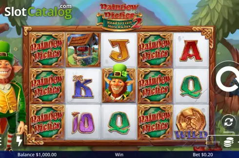 Οθόνη2. Rainbow Riches Road to Even More Riches 2 Κουλοχέρης
