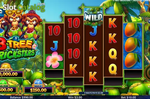 Οθόνη2. Three Tree Tricksters Treasure Torrent Κουλοχέρης