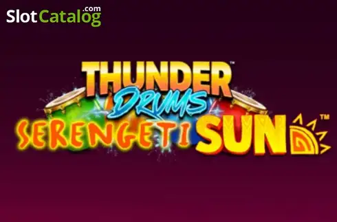 Thunder Drums Serengeti Sun Λογότυπο