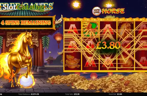 Οθόνη3. Lion Link Horse Κουλοχέρης