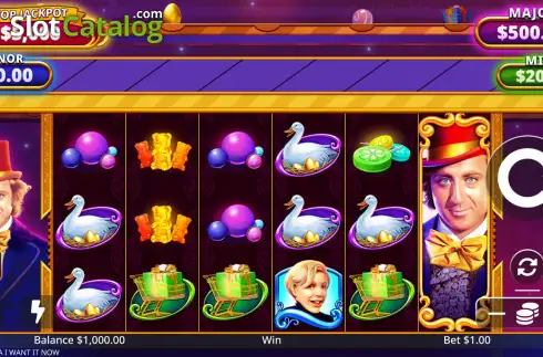 Οθόνη2. Willy Wonka I Want It Now Κουλοχέρης 