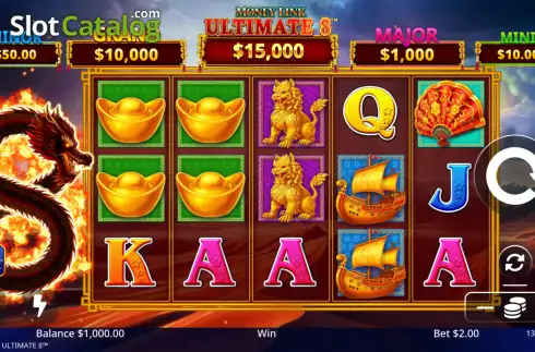 Οθόνη2. Money Link Ultimate 8 Κουλοχέρης