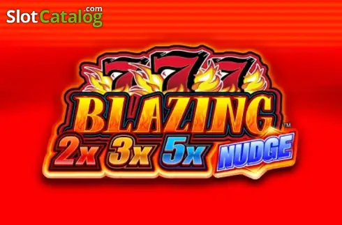 Blazing 777 2x 3x 5x Nudge Λογότυπο Blazing 777 2x 3x 5x Nudge Λογότυπο
