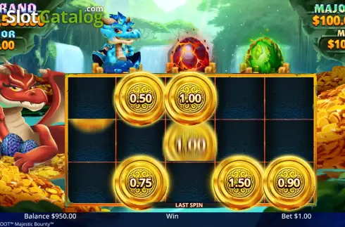 Οθόνη3. Bigger The Loot Majestic Bounty Κουλοχέρης 