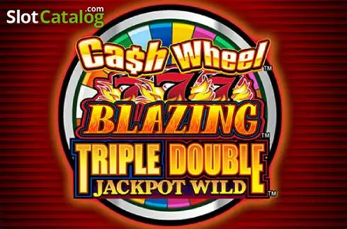 Cash Wheel Blazing 777 Triple Double Jackpot Wild Λογότυπο