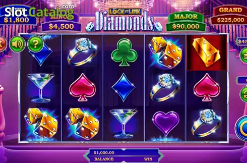 Οθόνη2. Lock It Link Diamonds Κουλοχέρης