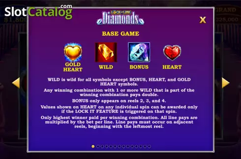 Οθόνη5. Lock It Link Diamonds Κουλοχέρης