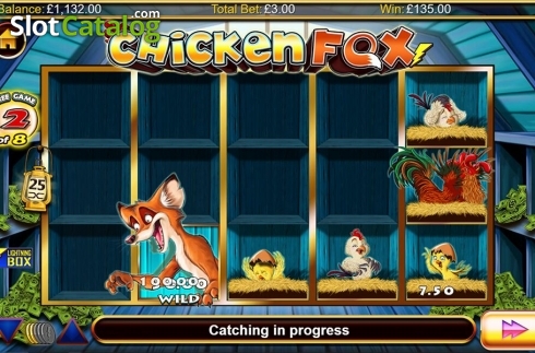 Οθόνη8. Chicken Fox Κουλοχέρης