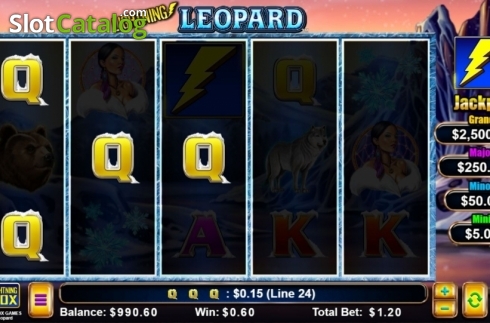 Οθόνη4. Lightning Leopard Κουλοχέρης