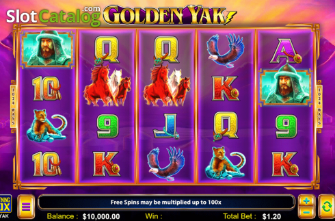 Οθόνη3. Golden Yak Κουλοχέρης