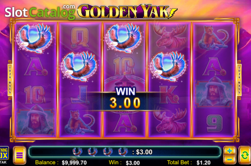 Οθόνη4. Golden Yak Κουλοχέρης
