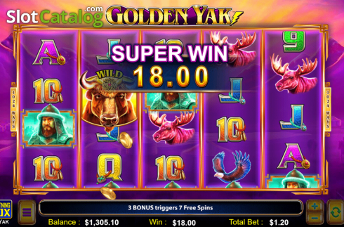 Οθόνη6. Golden Yak Κουλοχέρης