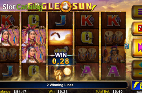 Οθόνη6. Eagle Sun Κουλοχέρης 