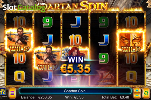 Οθόνη6. Spartan Fire Κουλοχέρης
