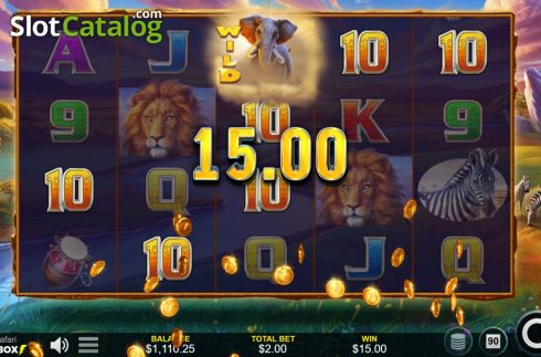Οθόνη3. Kalahari Safari Κουλοχέρης 