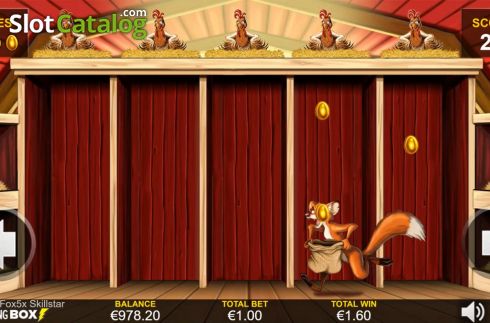 Οθόνη4. Chicken Fox 5x Skillstar Κουλοχέρης