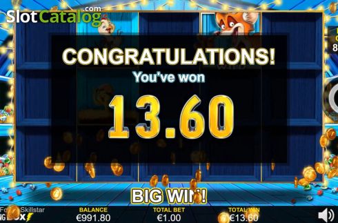 Οθόνη6. Chicken Fox 5x Skillstar Κουλοχέρης